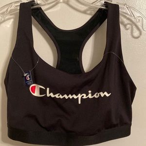🔲🔲 Champion Women’s Black Sports Bra (XL) NWT